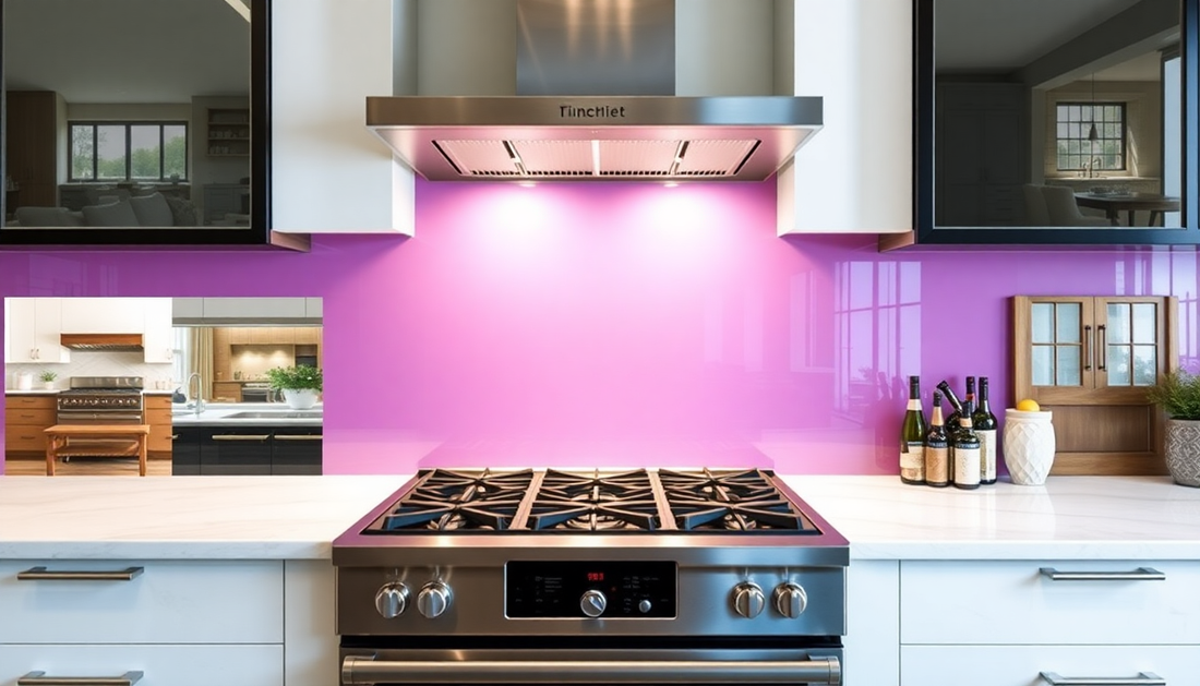 Tempered Glass Backsplash