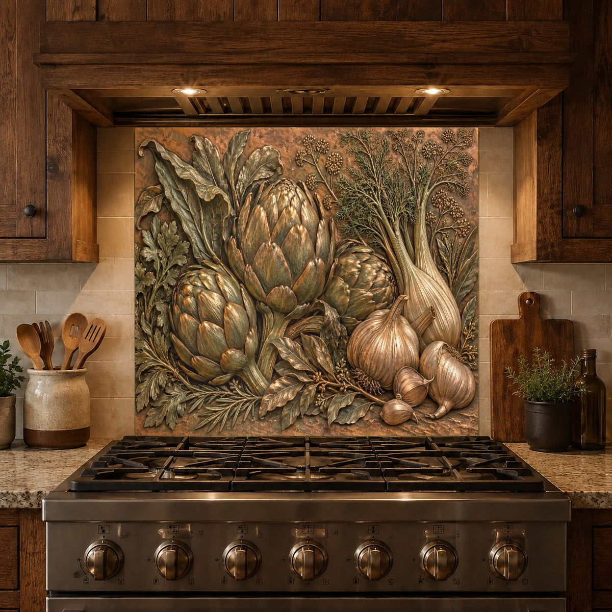 Heat resistant glass kitchen backsplash reflecting natural light near a sink