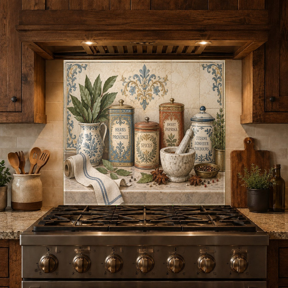 Hygienic easy to clean glass backsplash panel behind kitchen sink